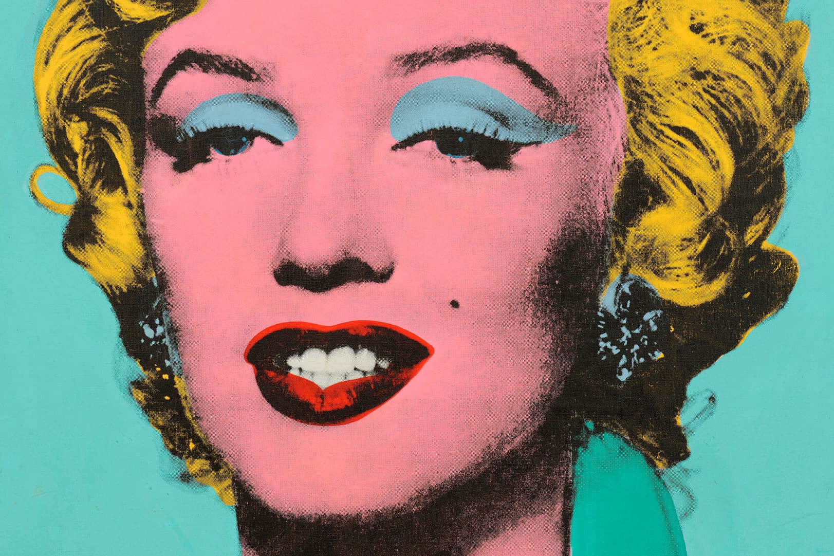 "Shot Sage Blue Marilyn" (1964) von Andy Warhol: Das Porträt soll im Mai versteigert werden.
