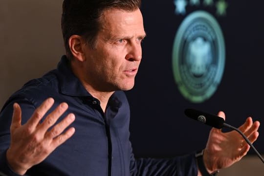 Hat mit dem DFB-Team ambitionierte Ziele für die WM in Katar: Oliver Bierhoff.