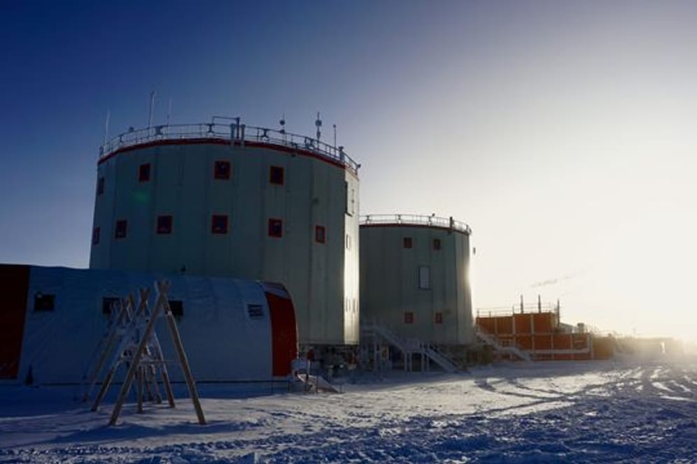 Minus 12 Grad an der Forschungsstation Concordia: Im Osten der Antarktis herrschen zur Zeit vergleichsweise hohe Temperaturen.