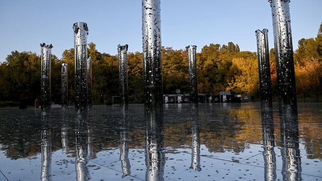 Mahnmal an den "Holocaust mit Kugeln" in der Gedenkstätte Babyn Jar.