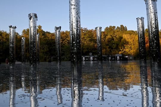 Mahnmal an den "Holocaust mit Kugeln" in der Gedenkstätte Babyn Jar.