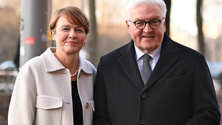 Bundespräsident Frank-Walter Steinmeier und seine Frau Elke Büdenbender: Beide sind derzeit in Quarantäne.