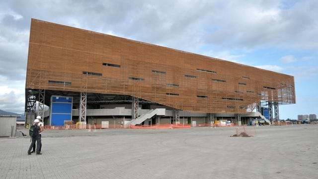 Die Handballarena in Rio soll in vier Schulen umgebaut werden.