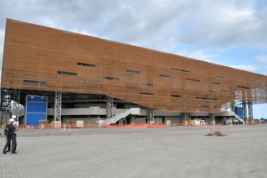 Die Handballarena in Rio soll in vier Schulen umgebaut werden.