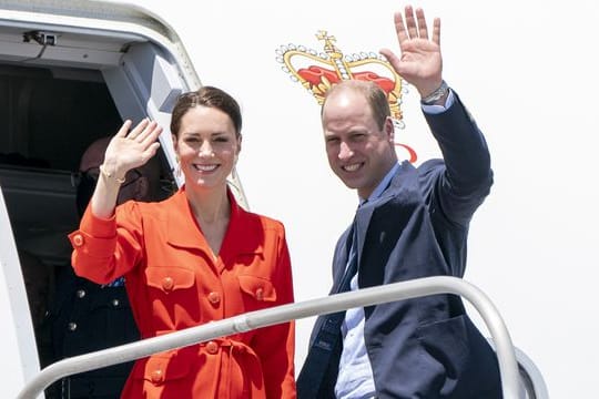 Prinz William und Herzogin Kate sind auf einer Karibikreise anlässlich des Platinjubiläums der Queen.