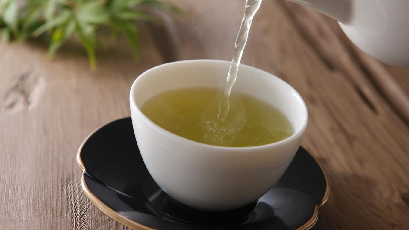 Grüner Tee: Oft enthält er Aluminium, wie die Stiftung Warentest in einem Test zeigt. Die Teepflanze nimmt das Leichtmetall aus dem Boden auf.