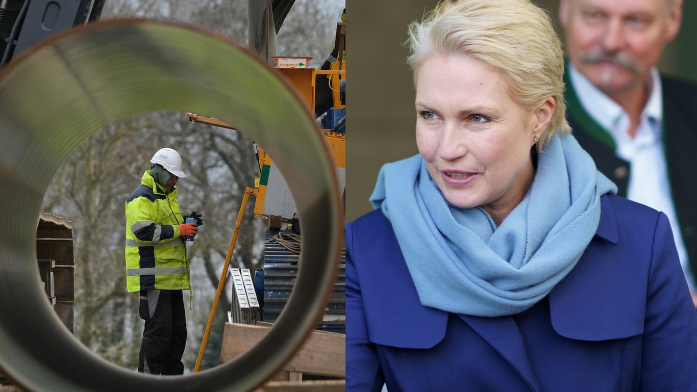 Mecklenburg-Vorpommerns Ministerpräsidentin Manuela Schwesig (SPD): Die vom Land gegründete Klimastiftung erhielt entgegen vorheriger Behauptungen keinerlei Zustiftung von Nord Stream 2, sondern Spenden.