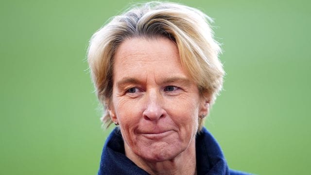 Martina Voss-Tecklenburg, Trainerin des deutschen Fußball-Nationalteams der Frauen.