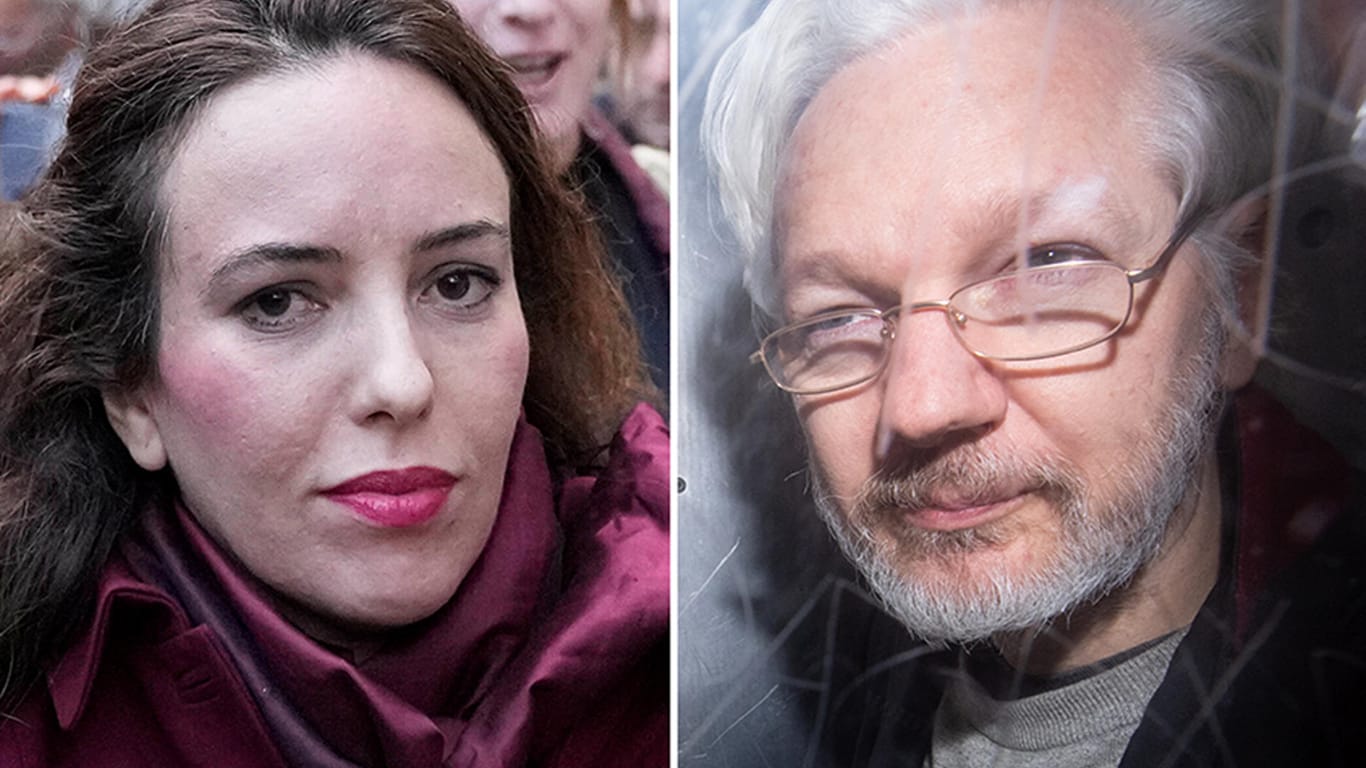 Julian Assange und Stella Moris: Das Paar heiratet im Londoner Hochsicherheitsgefängnis Belmarsh.