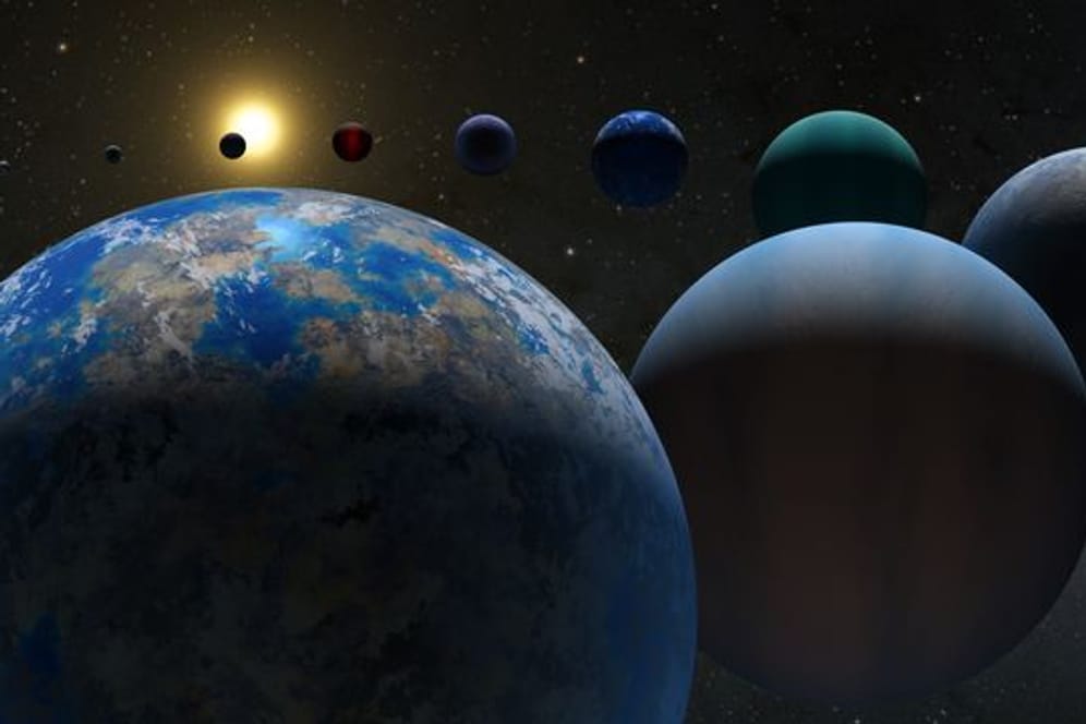 Verschiedene Arten von Exoplaneten (Symbolbild): Rund 30 Jahre nach dem ersten Nachweis eines Exoplaneten hat die US-Raumfahrtagentur Nasa mittlerweile mehr als 5.000 Exemplare registriert.