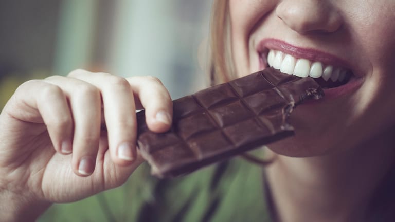 Chocolate: A few bites can make an unpleasant taste go away.