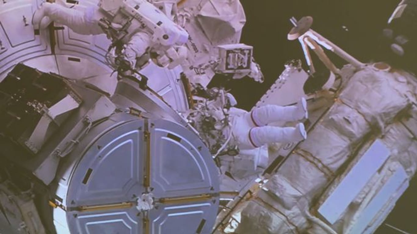 ISS-Außenbordeinsatz für Matthias Maurer