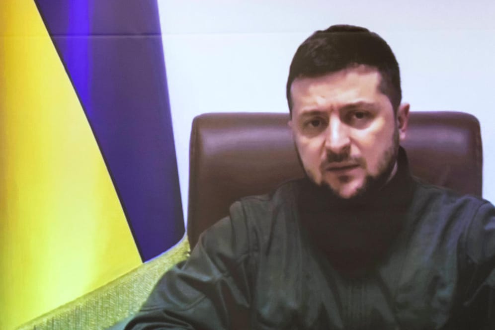 Wolodymyr Selenskyj: Der ukrainische Präsident hat vor dem japanischen Parlament gesprochen.