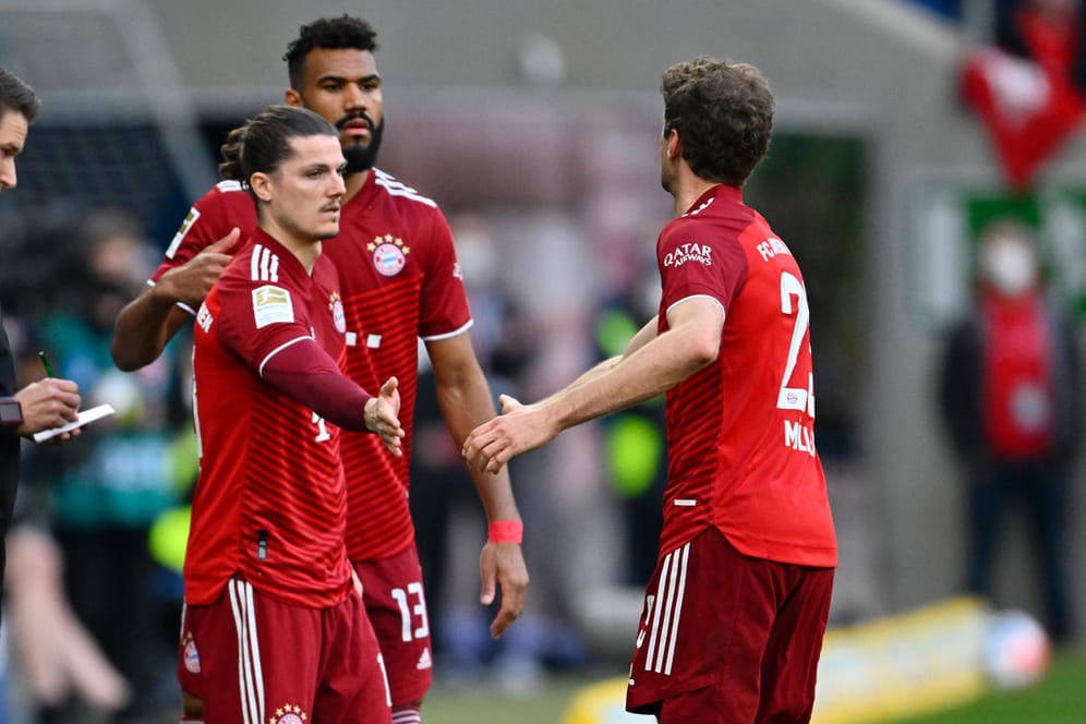 Marcel Sabitzer (li.): Der Österreicher kommt beim FC Bayern zumeist von der Bank ins Spiel.