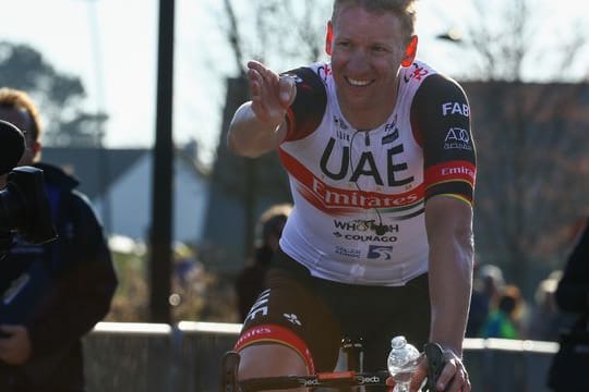 Vor seinem Sturz bei Brügge-De Panne hatte Pascal Ackermann das Rennnen in Koksijde gewonnen.