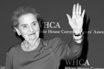 Madeleine Albright 2017: Die ehemalige US-Außenministerin ist nun im Alter von 84 Jahren gestorben.