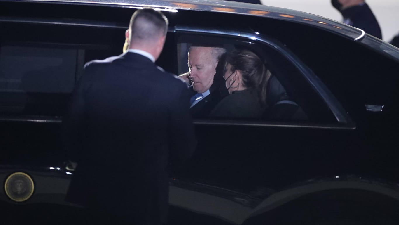 Ankunft in Brüssel: Auf Joe Biden lasten große Erwartungen