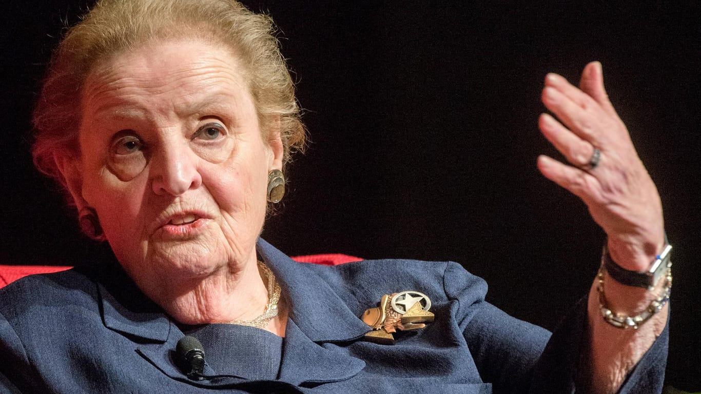 Madeleine Albright (Archivbild): Klug, mit klarem Kompass und amüsant.