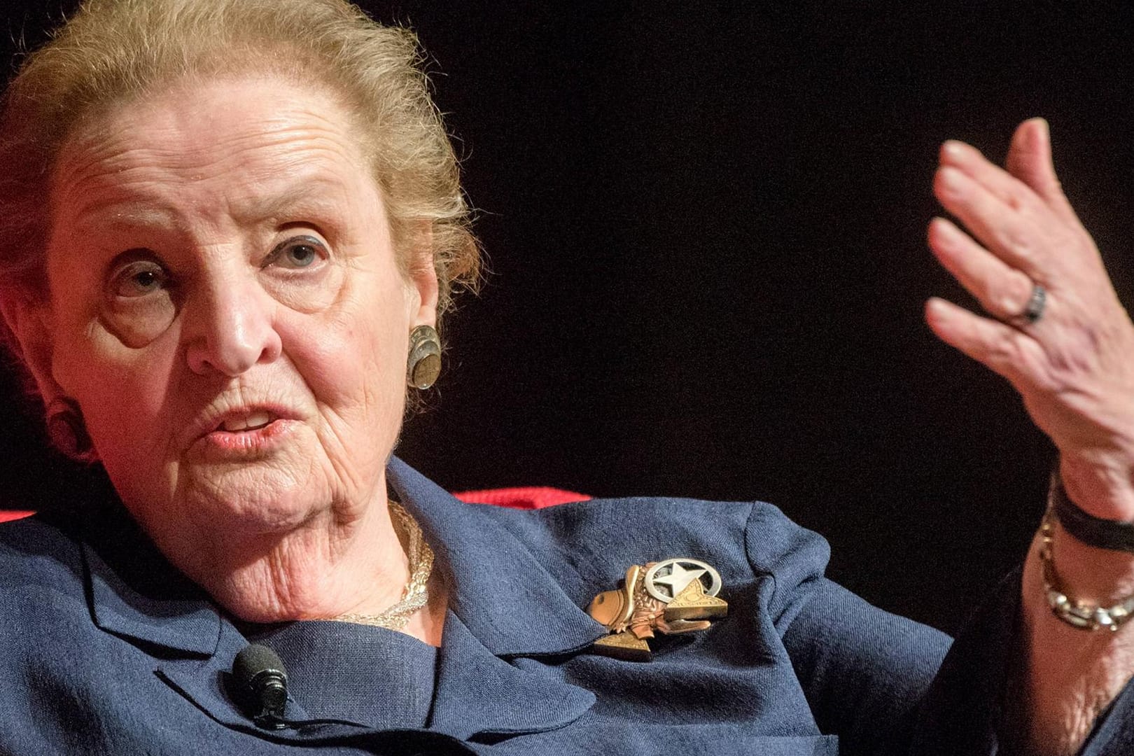 Madeleine Albright (Archivbild): Klug, mit klarem Kompass und amüsant.