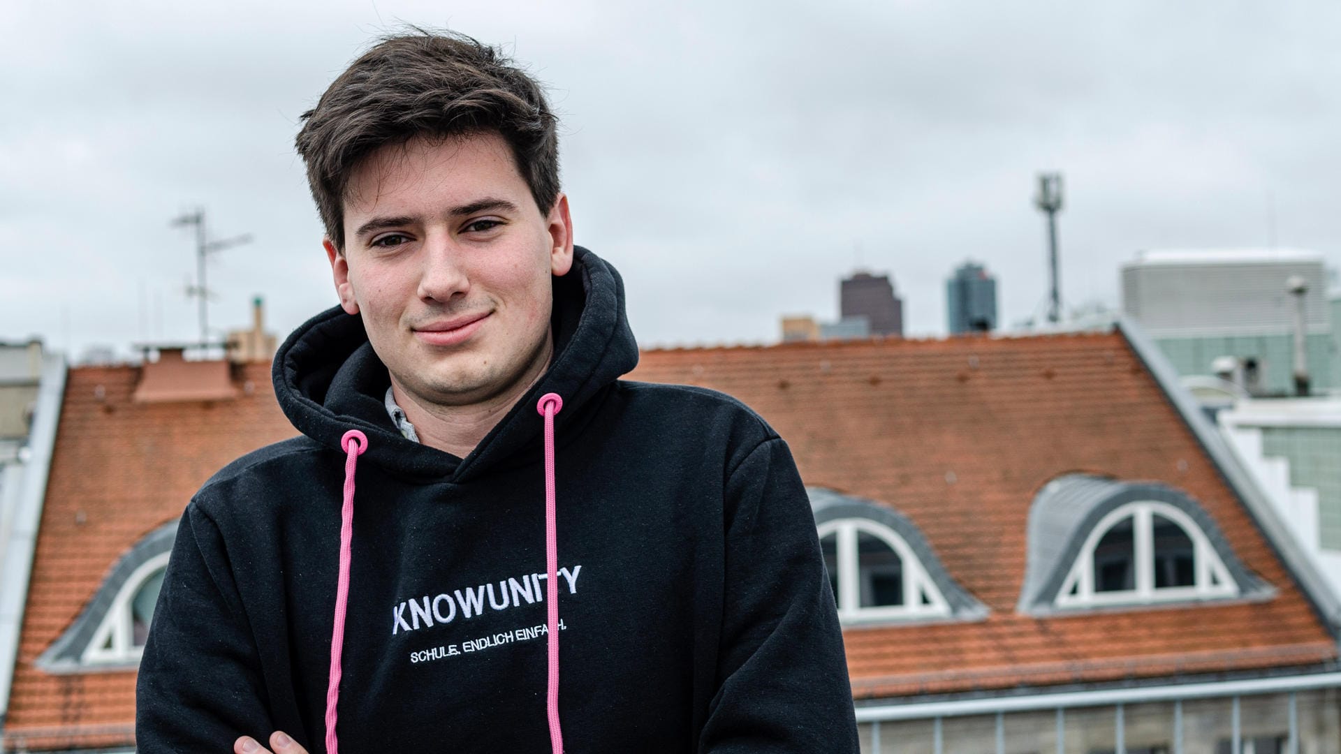 Firmenchef mit Anfang 20: Benedict Kurz ist einer der Gründer von Knowunity.