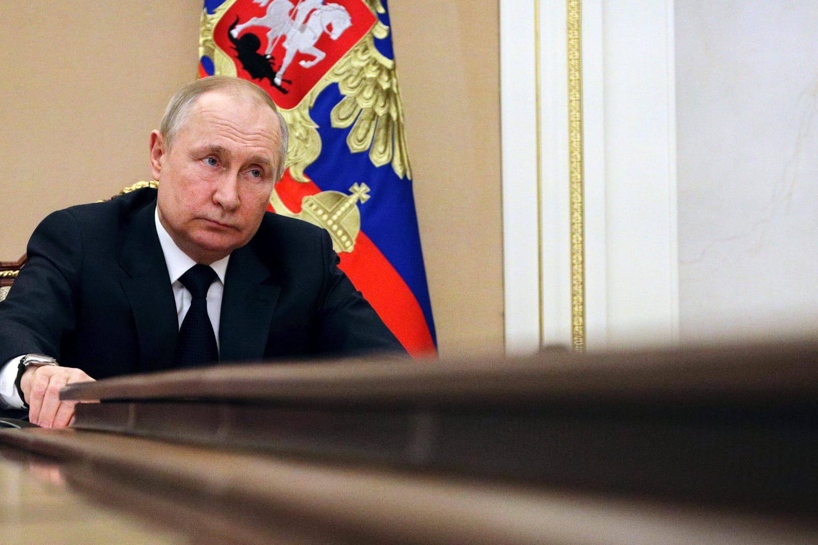 Wladimir Putin: Mit seiner Anordnung, Erdgas nur noch in Rubel zu bezahlen, hat der Kremlchef den Westen überrascht. Wladimir Putin: Mit seiner Anordnung, Erdgas nur noch in Rubel zu bezahlen, hat der Kremlchef den Westen überrascht.