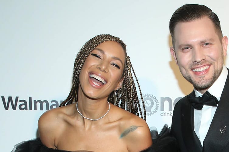 Leona Lewis und Dennis Jauch: Zusammen folgen dem Paar allein auf Instagram rund 800.000 Menschen.