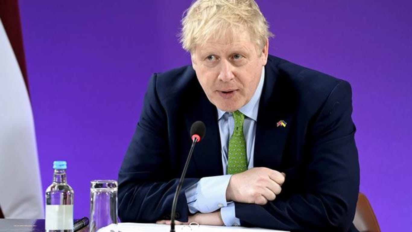 Boris Johnson, Premierminister von Großbritannien, äußert sich zu Russlands EM-Bewerbung.