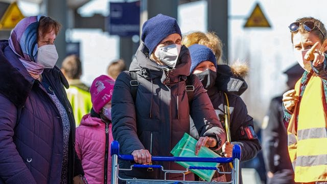 Ukraine-Flüchtlinge