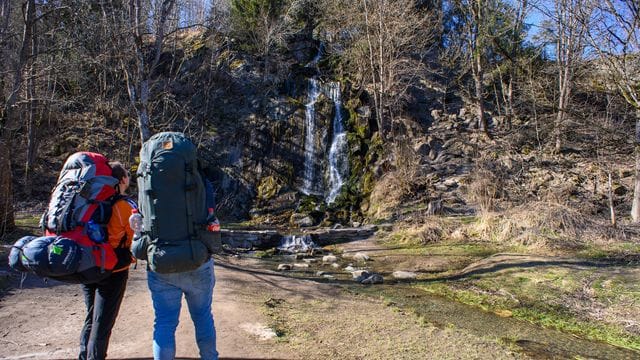 Wanderer im Harz