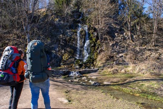 Wanderer im Harz