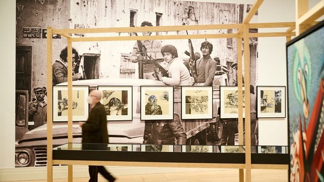Beirut-Ausstellungseröffnung Beirut-Ausstellungseröffnung