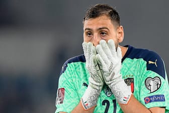 Gianluigi Donnarumma: Der Torwart musste einen bösen Rückschlag mit der Nationalmannschaft Italiens hinnehmen.