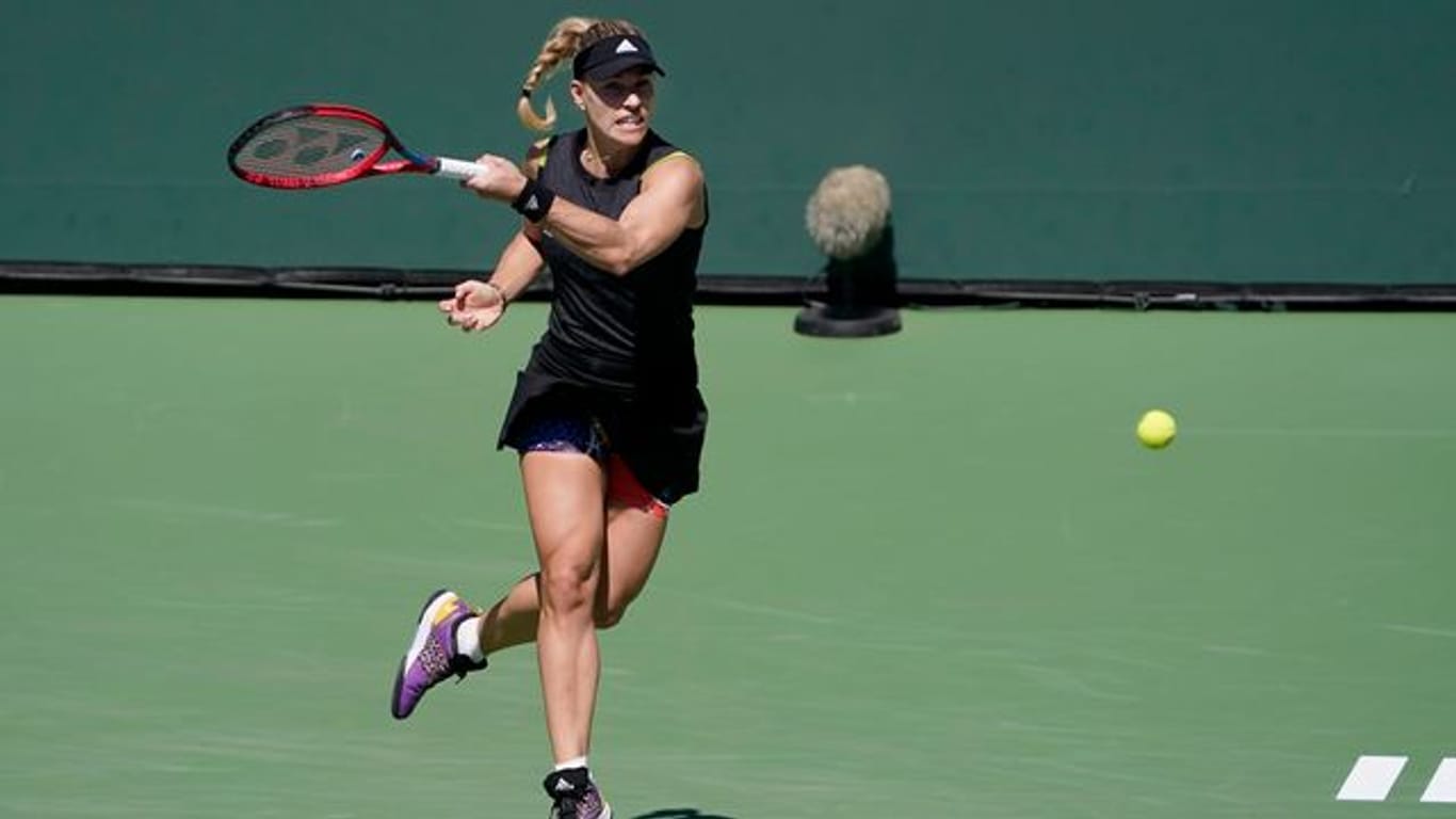 Angelique Kerber unterlag der Japanerin Naomi Osaka in zwei Sätzen mit 2:6, 3:6.