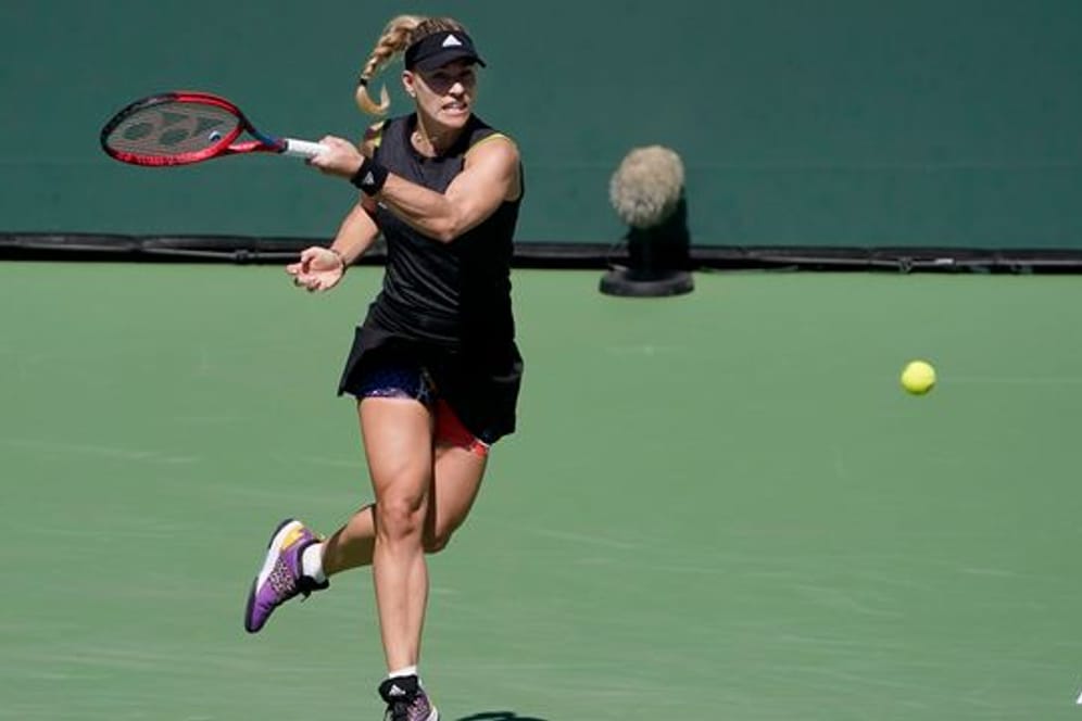Angelique Kerber unterlag der Japanerin Naomi Osaka in zwei Sätzen mit 2:6, 3:6.