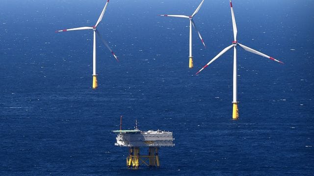 Offshore-Windpark in der Nordsee