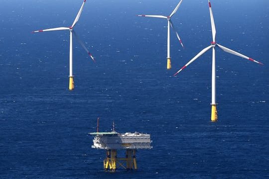 Offshore-Windpark in der Nordsee