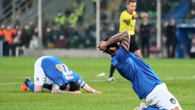 Italiens Fußball-Nationalmannschaft wird nicht an der WM in Katar teilnehmen.