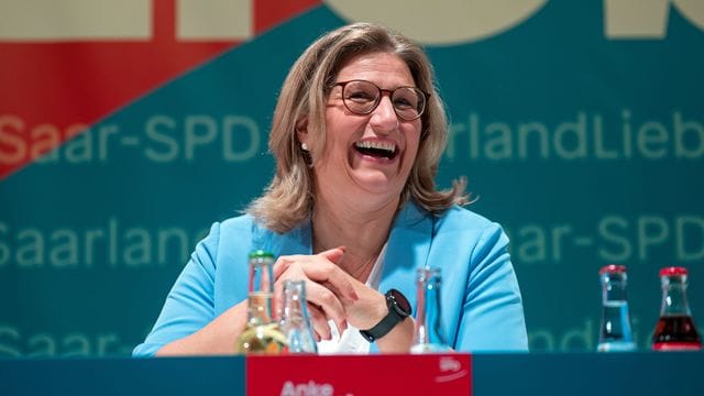 Saarländische SPD-Landeschefin Anke Rehlinger