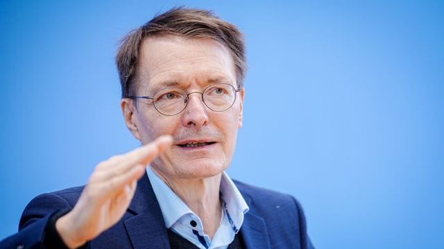 "Wir können es so nicht laufen lassen": Bundesgesundheitsminister Karl Lauterbach. "Wir können es so nicht laufen lassen": Bundesgesundheitsminister Karl Lauterbach.