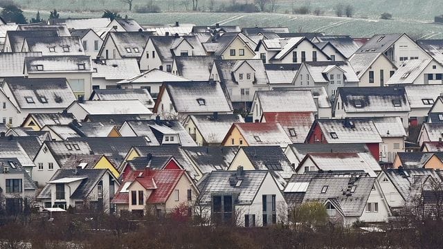 Eigenheimsiedlung in Erfurt