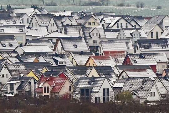 Eigenheimsiedlung in Erfurt