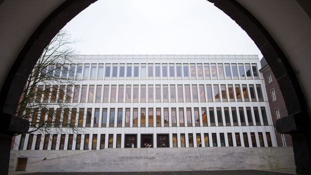 Das Justizzentrum Aachen mit dem Amts- und Landgericht.