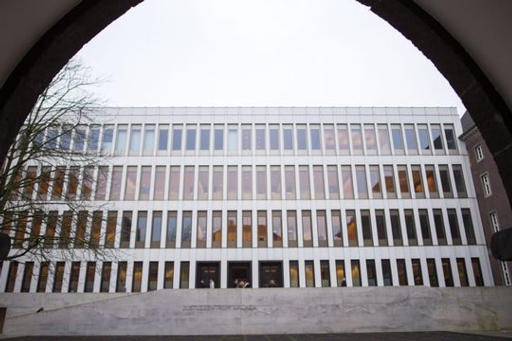 Das Justizzentrum Aachen mit dem Amts- und Landgericht.