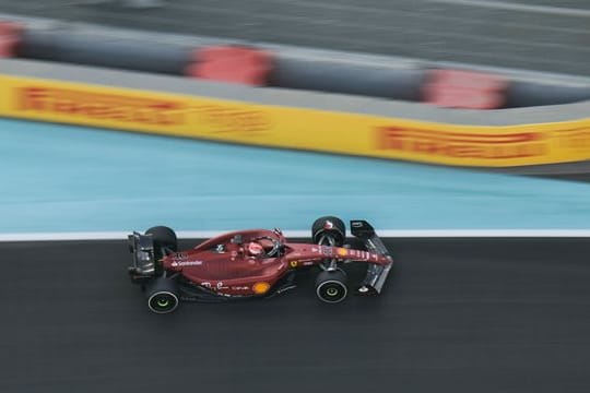 Der Monegasse Charles Leclerc fuhr im Training zum Großen Preis von Saudi-Arabien im Ferrari-Boliden zweimal die Bestzeit.