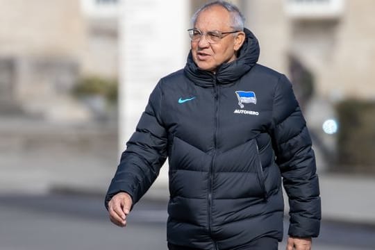 Will Hertha BSC in einem Trainingslager fit machen für den Abstiegskampf in der Bundesliga: Trainer Felix Magath.