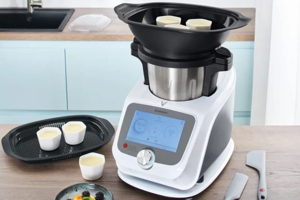 Thermomix-Alternative im Angebot: Bei Lidl erhalten Sie die beliebte Silvercrest-Küchenmaschine Monsieur Cuisine Connect jetzt noch günstiger.