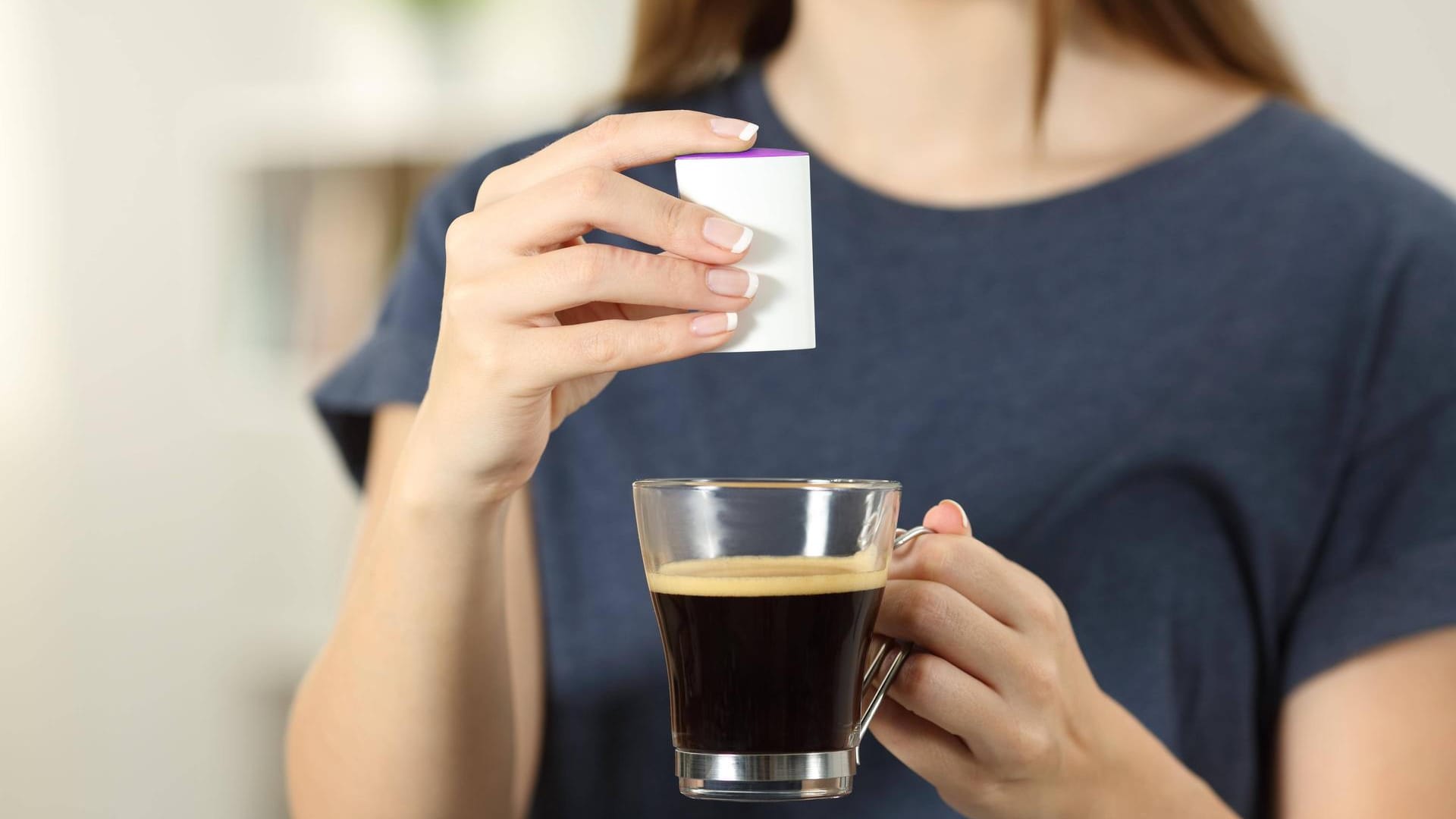 Süßstoffe werden besonders gerne in Kaffeegetränken als Zuckerersatzstoffe verwendet.