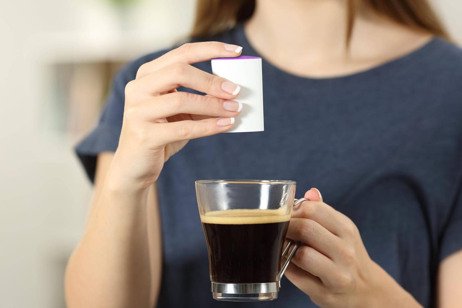 Süßstoffe werden besonders gerne in Kaffeegetränken als Zuckerersatzstoffe verwendet.