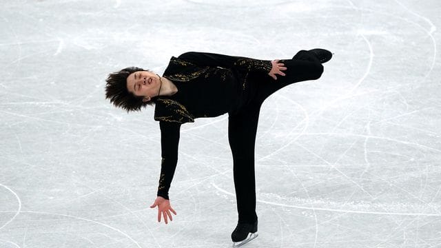 Der Japaner Shoma Uno errang mit 312,48 Punkten in Montpellier zum WM-Titel.