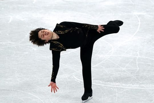 Der Japaner Shoma Uno errang mit 312,48 Punkten in Montpellier zum WM-Titel.